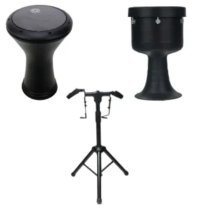 ست ضرب تمپو پژواک به همراه پایه و دو عدد کاور
