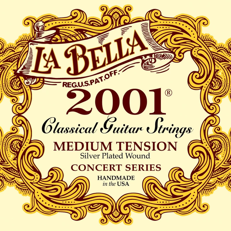 سیم گیتار کلاسیک لابلا اورجینال مدل 2001 Medium Tension